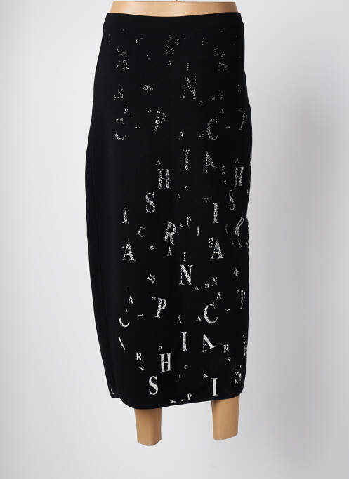 Fustă lungă negru SARAH PACINI femeie