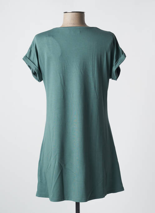 Tunică mâneci scurte verde KARIN HERTZ femeie