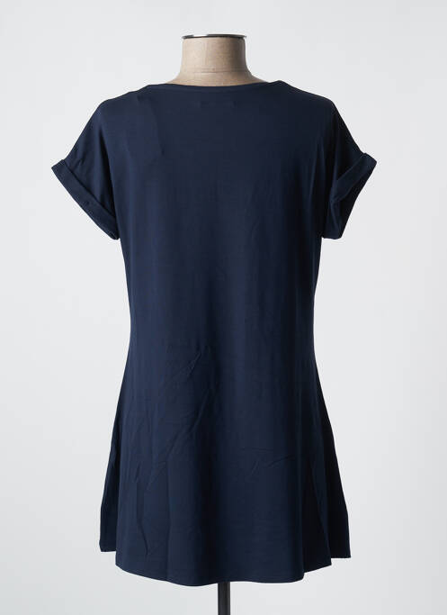 Tunică mâneci scurte albastru KARIN HERTZ femeie