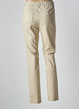 Jegging țesătură denim mărime normală bej ADELINA BY SCHEITER femeie