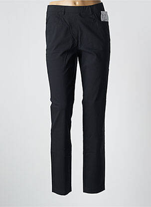 Jegging țesătură denim mărime normală negru ADELINA BY SCHEITER femeie