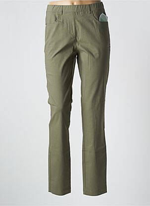 Jegging țesătură denim mărime normală verde ADELINA BY SCHEITER femeie