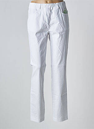 Jegging alb ADELINA BY SCHEITER femeie