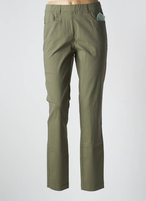 Jegging verde ADELINA BY SCHEITER femeie