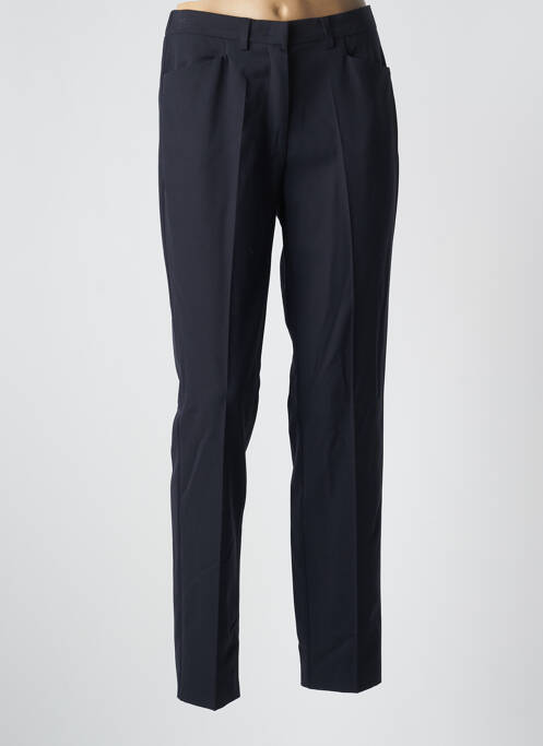 Pantalon drept albastru ADELINA BY SCHEITER femeie