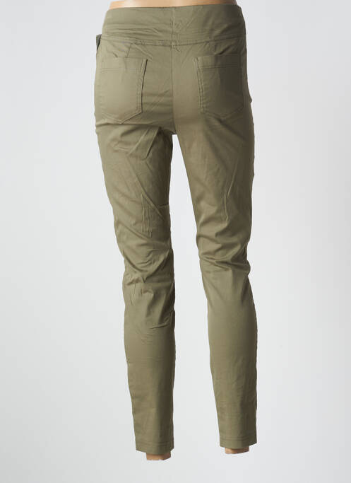 Jegging verde ADELINA BY SCHEITER femeie