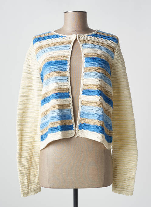 Vestă cu mâneci lungi albastru ORLINN femeie