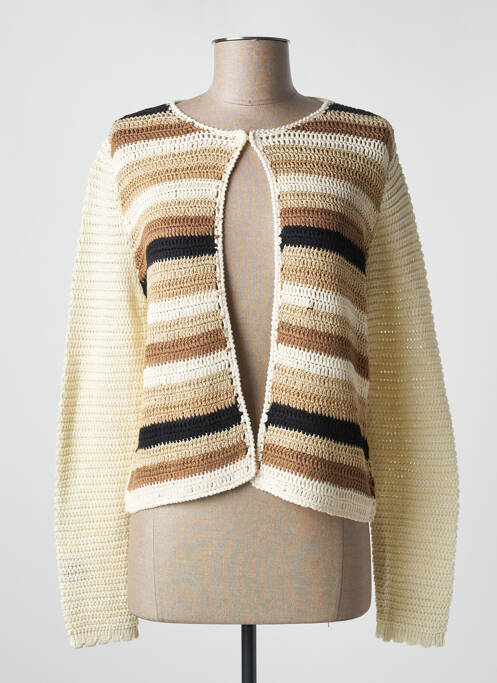 Vestă cu mâneci lungi auriu ORLINN femeie