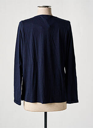 Top guler rotund mâneci lungi albastru GERARD DAREL femeie
