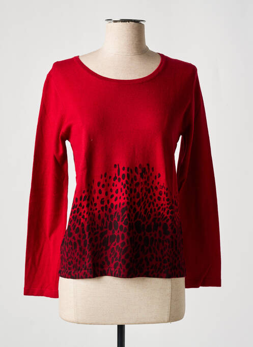 Pulover roșu SOIE POUR SOI femeie