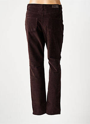 Pantalon drept elasticitate mărime normală maro LCDN femeie