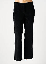 Pantalon 7/8 talie cu cleme mărime normală negru MARELLA femme