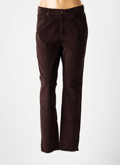 Pantalon drept maro LCDN femeie