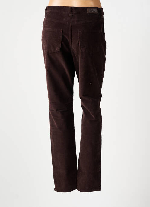 Pantalon drept maro LCDN femeie