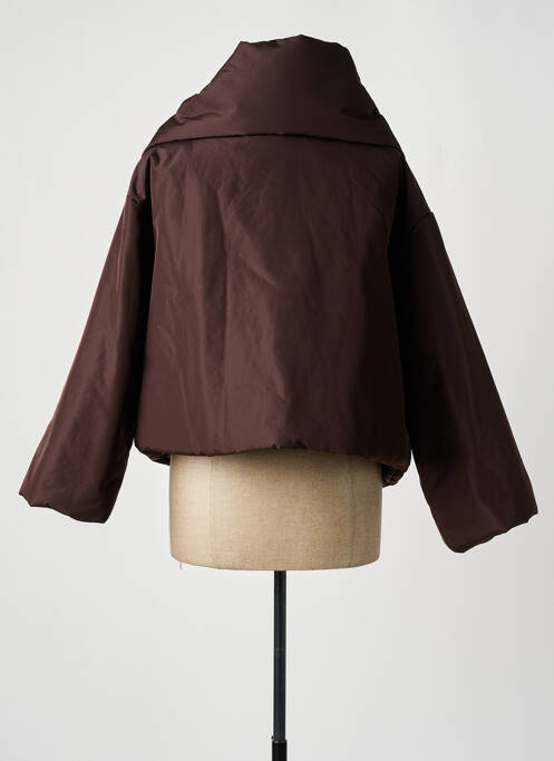 Geacă matlasată maro M PARIS femeie