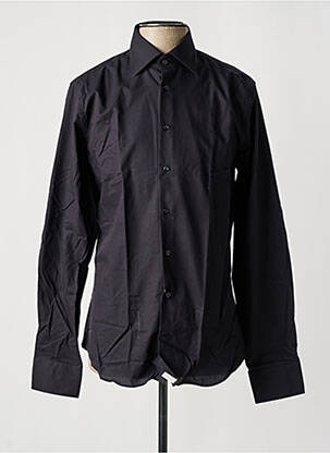 Cămașă cu mâneci lungi negru SEIDEN STICKER bărbat