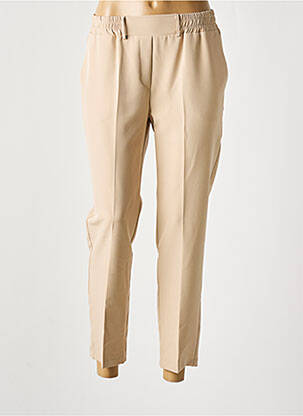 Pantalon drept bej JANIS & JOHN femeie