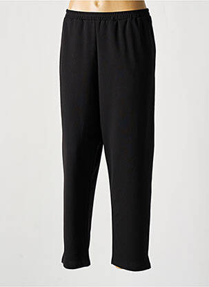 Pantalon 7/8 talie elastică mărime normală negru KAKIE femeie