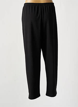 Pantalon 7/8 talie elastică mărime normală negru KAKIE femeie