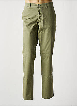 Pantalon chino elasticitate mărime normală verde FYNCH-HATTON bărbat
