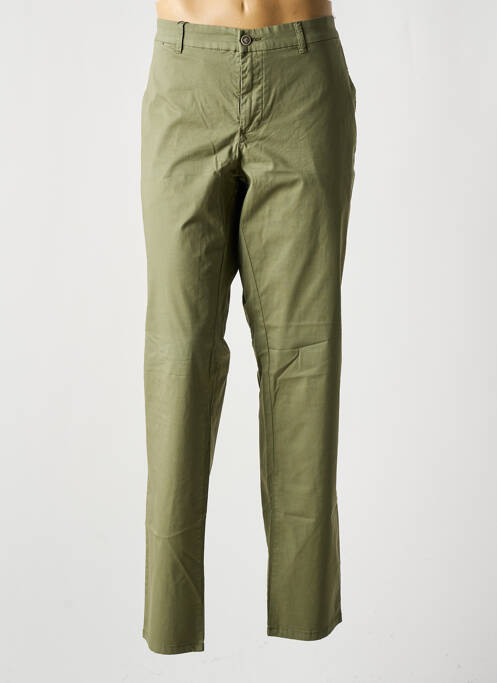 Pantalon chino elasticitate mărime normală verde FYNCH-HATTON homme