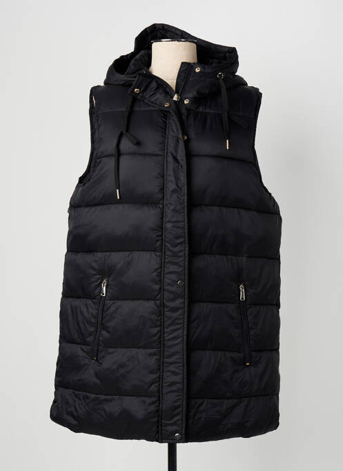 Geacă matlasată negru C'EST BEAU LA VIE femeie