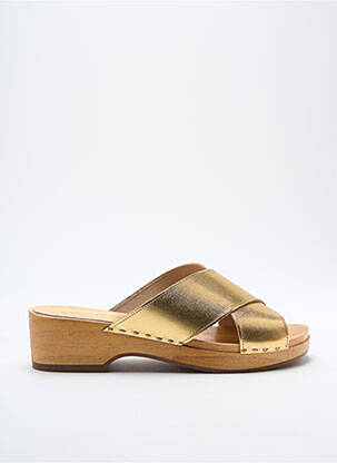 Mulete/Saboți auriu LES SPARTIATES PHOCEENNES femeie