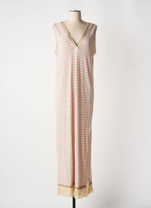 Rochie lungă bej DIXIE femeie