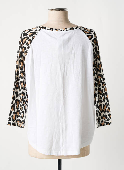 Top alb ONE TEE femeie