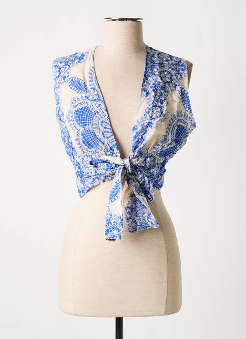 Top albastru DIXIE femeie