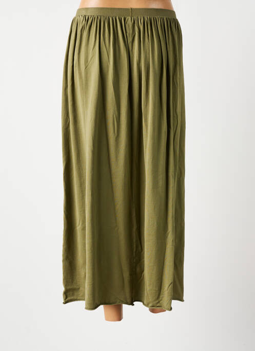 Fustă lungă verde DROLATIC femeie