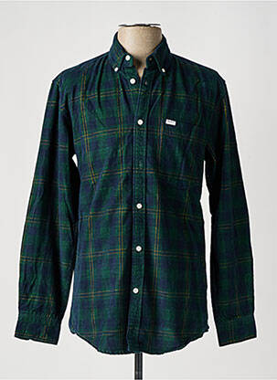 Cămașă cu mâneci lungi buzunare verde PEPE JEANS bărbat