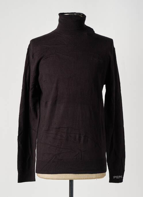 Pulover cu guler înalt maro PEPE JEANS bărbat