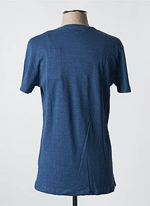 Tricou croială dreaptă mâneci scurte albastru FREEMAN T.PORTER bărbat