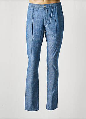 Pantalon slim albastru SERGE BLANCO bărbat