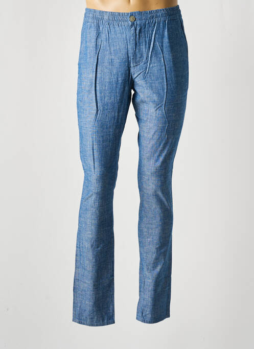 Pantalon slim albastru SERGE BLANCO bărbat