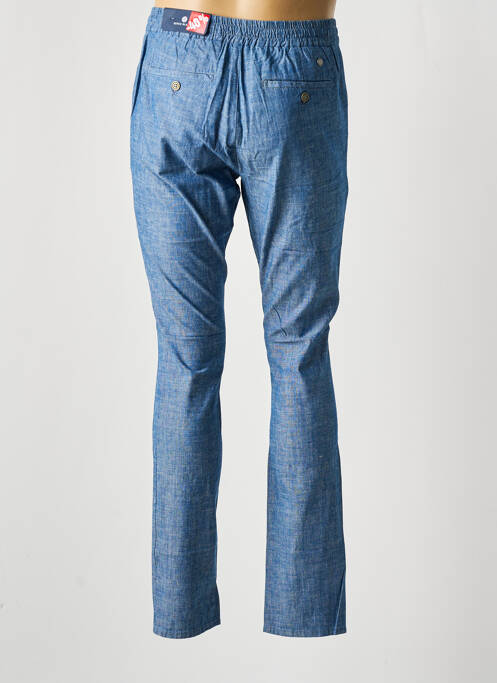 Pantalon slim albastru SERGE BLANCO bărbat