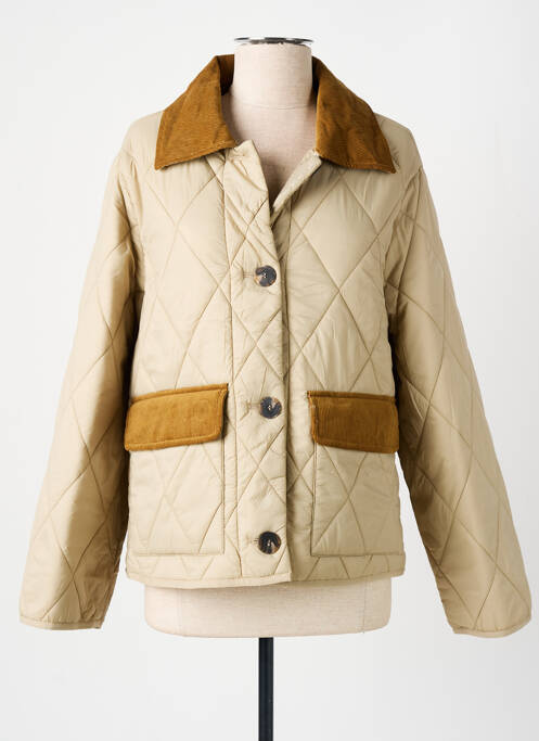 Geacă matlasată bej ONLY femeie