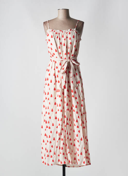 Rochie lungă bej COMPAÑIA FANTASTICA femeie