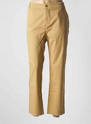 Pantalon 7/8 maro CINDY.H femeie