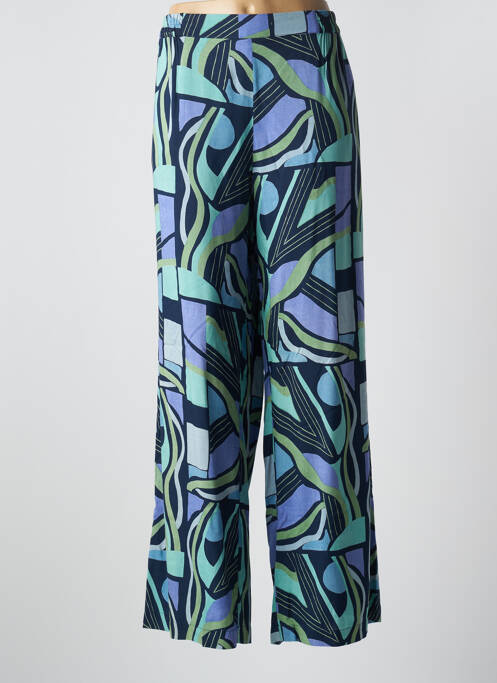 Pantalon larg albastru PRINCESSE NOMADE femeie