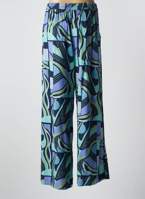 Pantalon larg albastru PRINCESSE NOMADE femeie