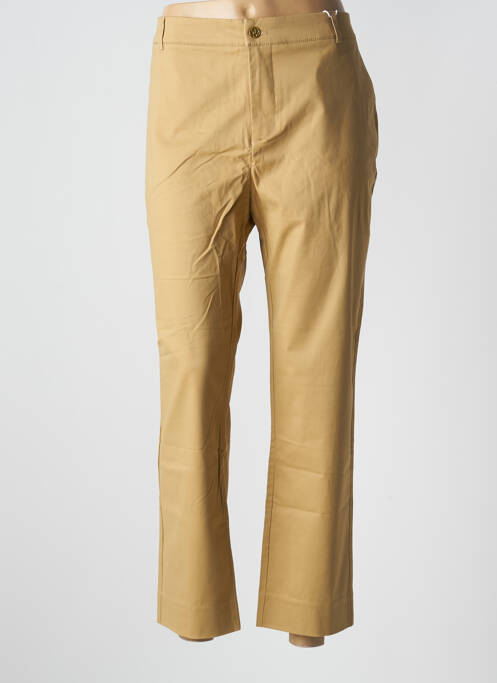Pantalon 7/8 maro CINDY.H femeie
