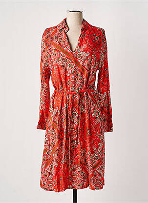 Rochie midi portocaliu LA FEE MARABOUTEE femeie