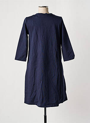 Rochie scurtă mâneci 3/4 mâneci 3/4 albastru LA FEE MARABOUTEE femeie