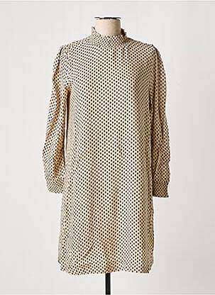 Rochie scurtă bej INDI & COLD femeie