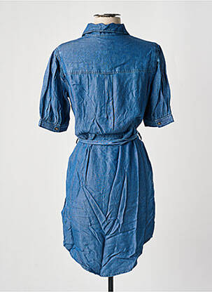 Rochie scurtă mâneci scurte mâneci scurte albastru PEPE JEANS femeie