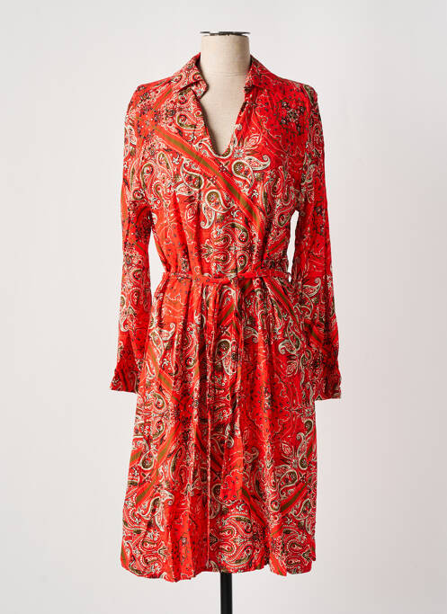 Rochie midi portocaliu LA FEE MARABOUTEE femeie