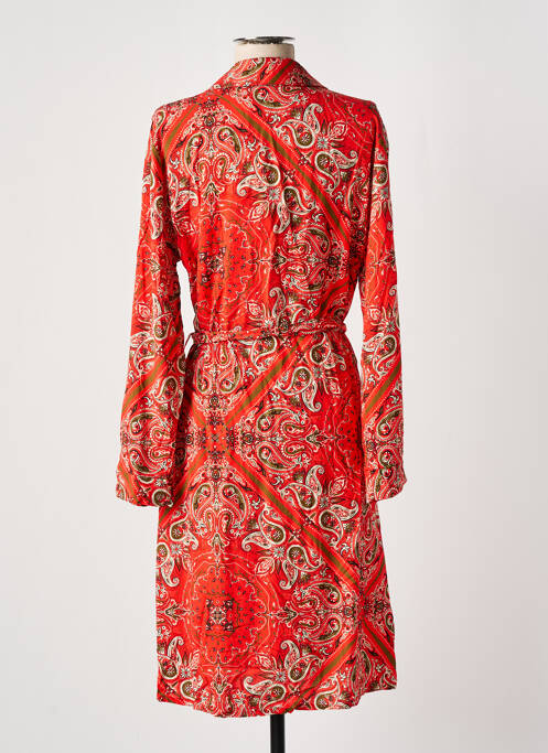 Rochie midi portocaliu LA FEE MARABOUTEE femeie