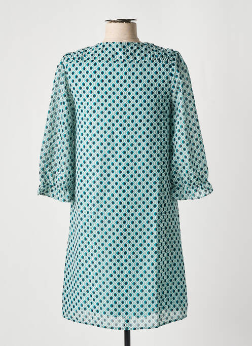 Rochie scurtă verde FREEMAN T.PORTER femeie